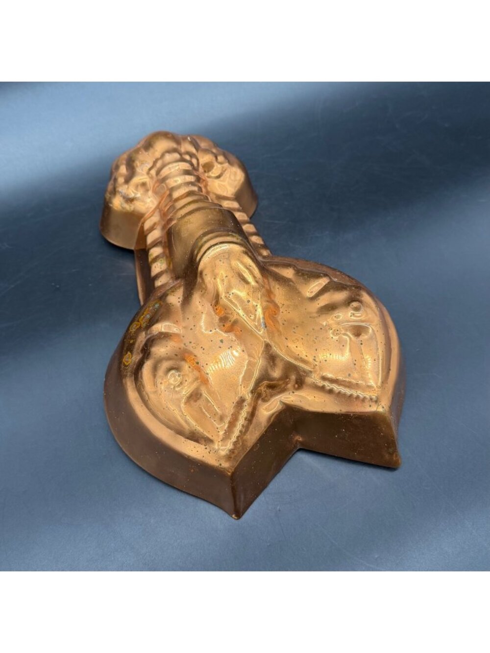 Vintage Copper Lobster Mold Wall Hanging Kitchen Decor Nautical Rustic Farmhouse
